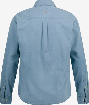 JP1880 Button Up Shirt in Blue: front