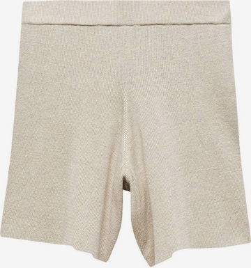 MANGO Pyjamahose in Beige: predná strana