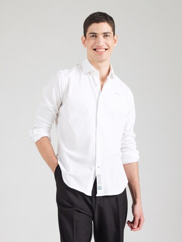 La Martina - Ajuste regular Camisa en blanco: frente