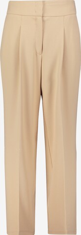 Betty Barclay Regular Pleat-Front Pants in Beige: front