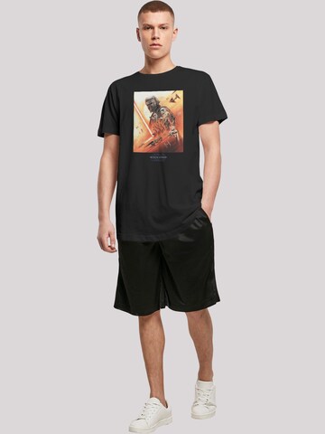 F4NT4STIC T-Shirt 'Star Wars Rise Of Skywalker First Order Poster Boys' in Schwarz