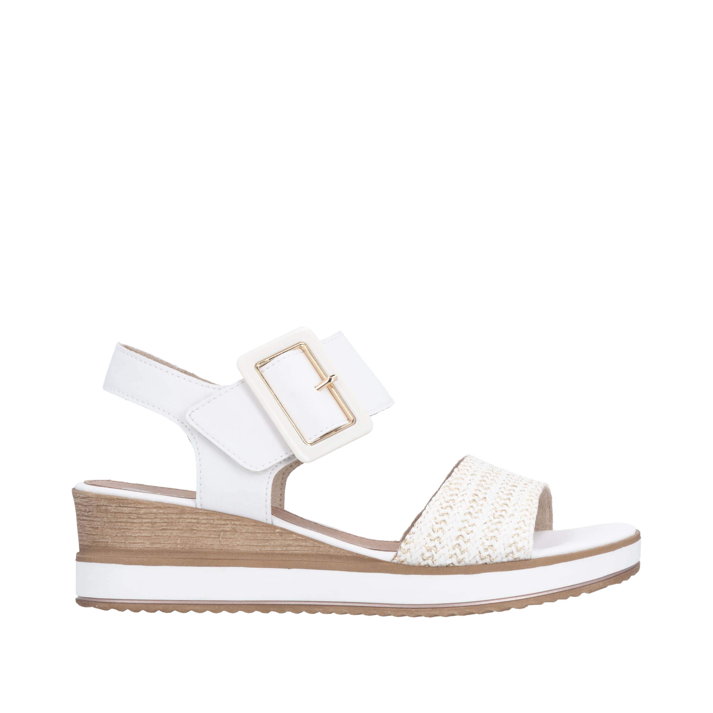 REMONTE Sandale in Weiß