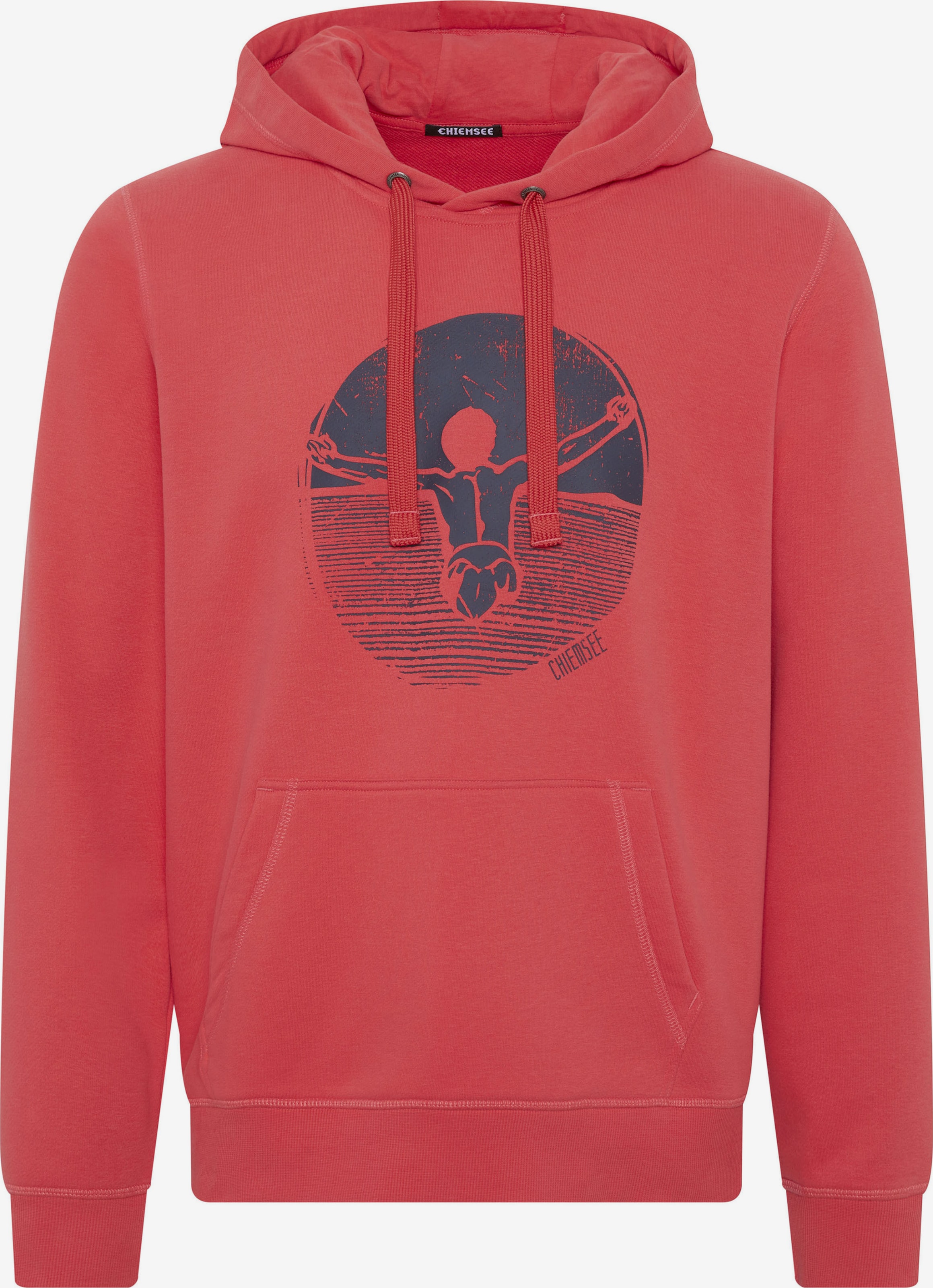 CHIEMSEE Sweatshirt in Dark Red | ABOUT YOU