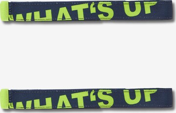 Satch Backpack 'What's Up' in Blue: front