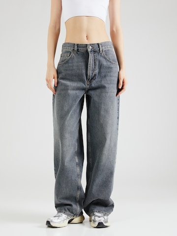 TOPSHOP Wide leg Jeans in Blue: front