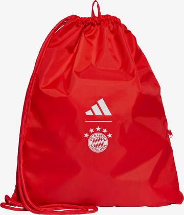 ADIDAS PERFORMANCE Sports Bag 'FC Bayern München' in Red: front