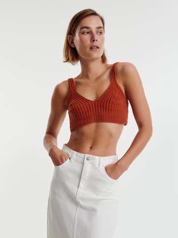 EDITED Top 'Gillian' in Brown: front