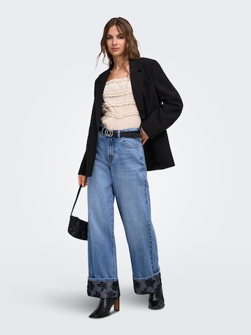 ONLY Wide Leg Jeans 'HOPE' i blå