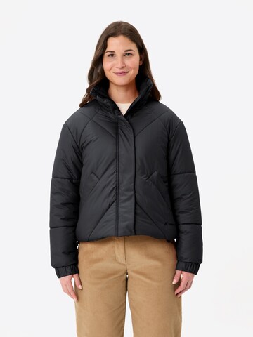 VAUDE Outdoorjas 'Najun' in Zwart: voorkant