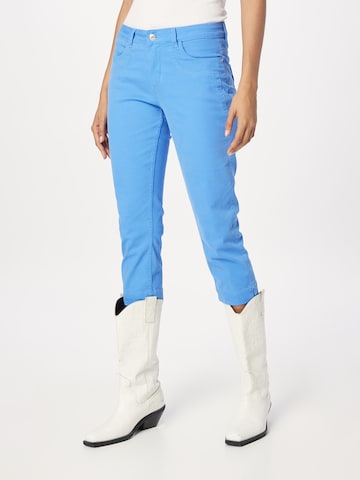 Coupe slim Pantalon Fransa en bleu : devant