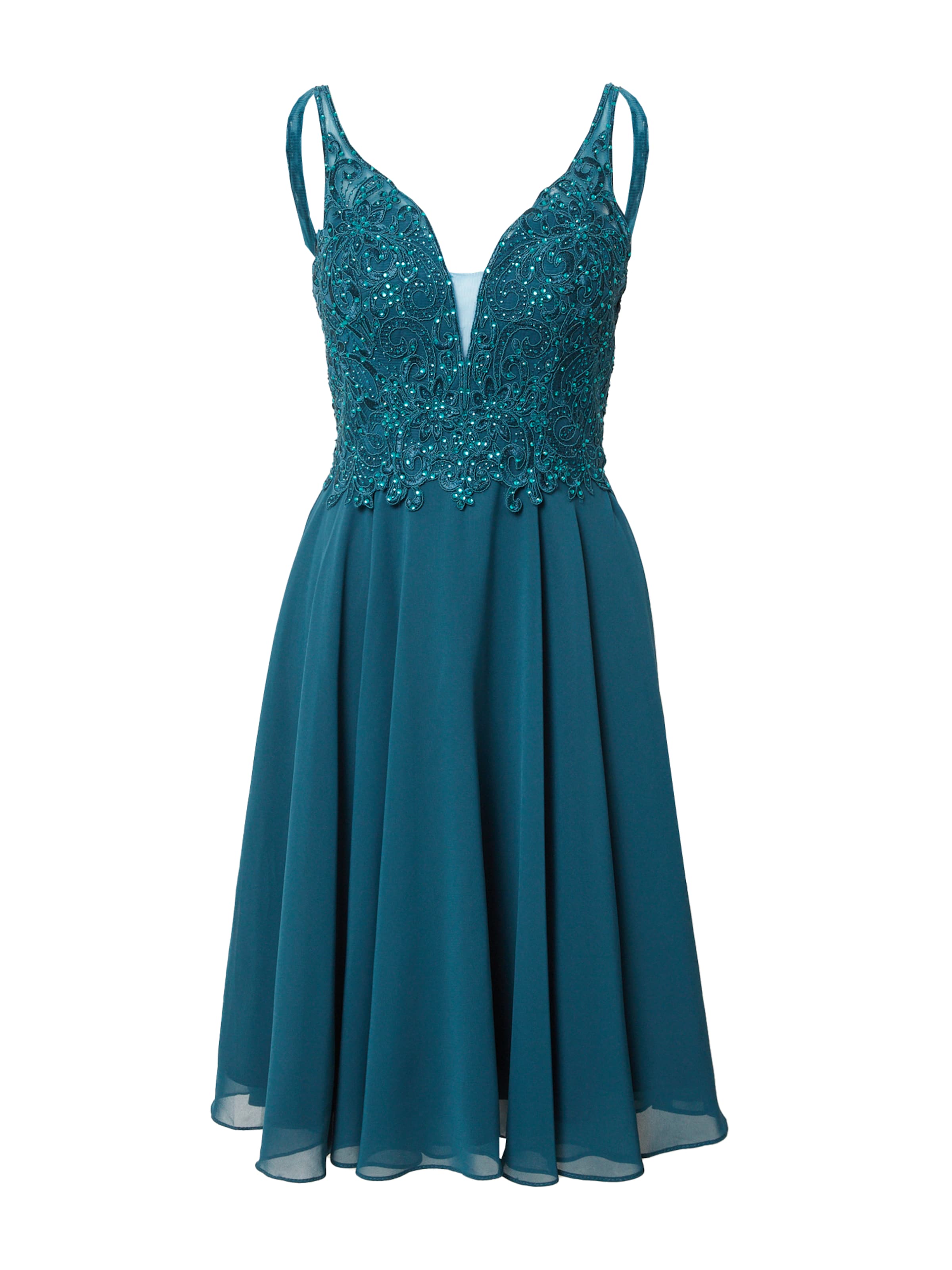 mascara Коктейльное платье в Синий: спереди