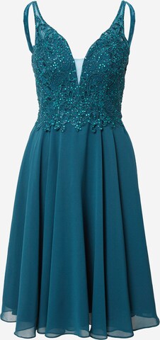 mascara Cocktail dress in Blue: front