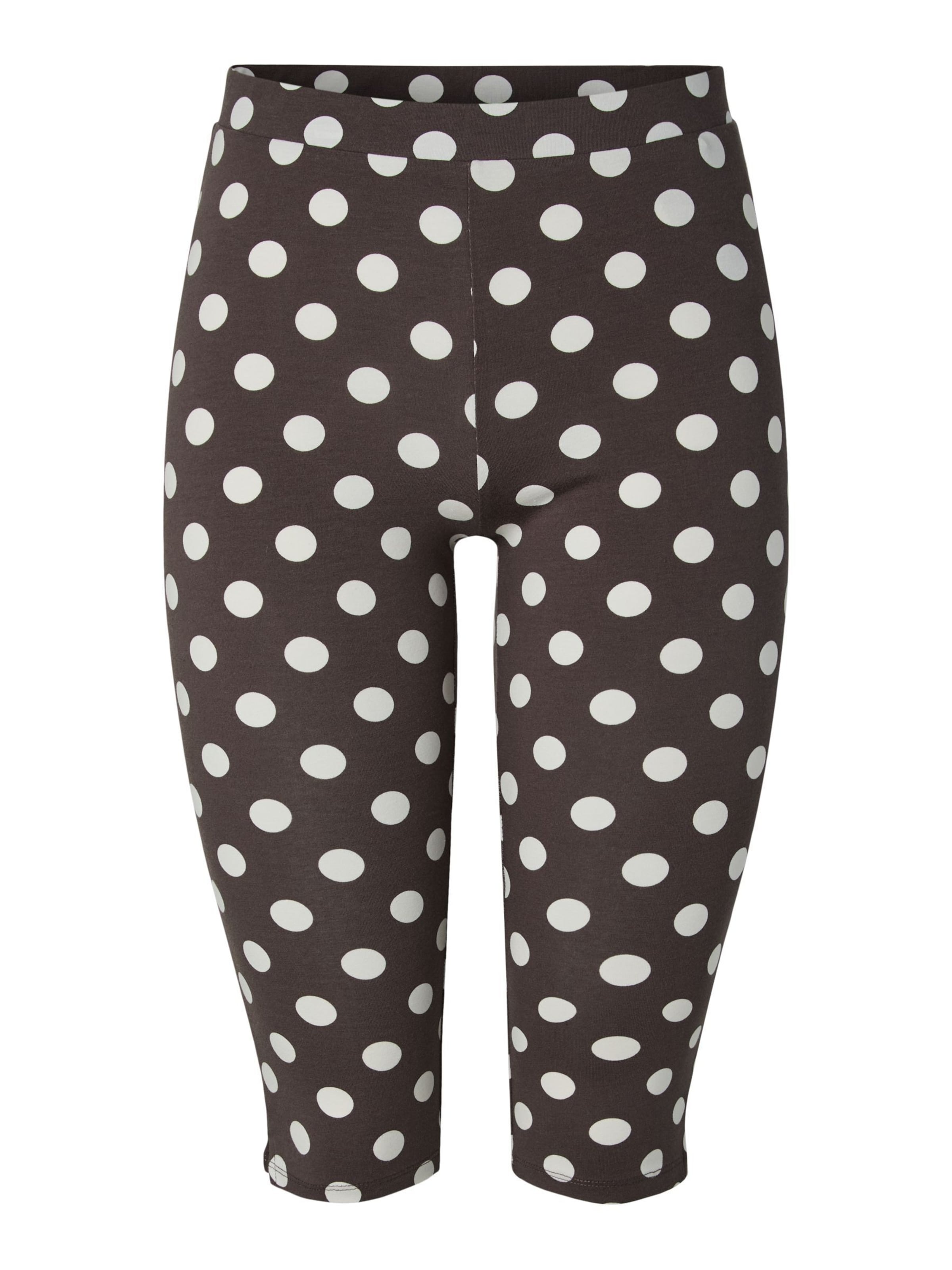 PIECES Shorts 'PCAlli' in Braun: Vorderseite