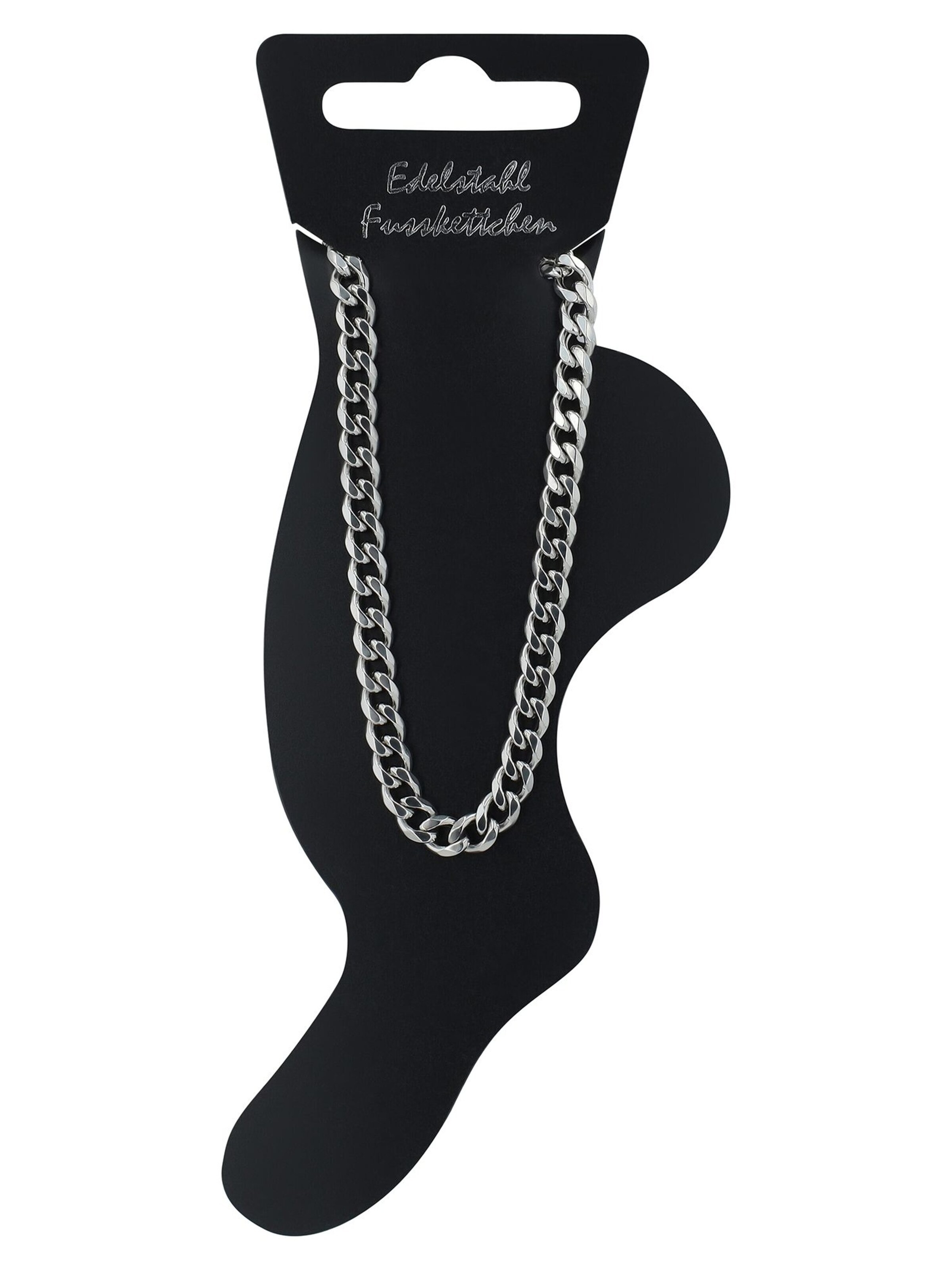 Akzent Foot Jewelry 'Marisa, hautverträglich' in Silver: front