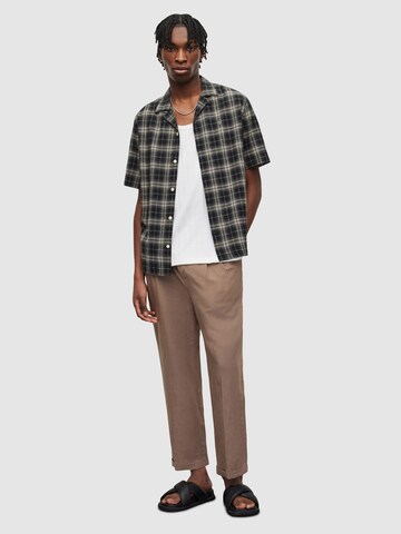 AllSaints Loose fit Pleat-front trousers 'ENVIRA' in Brown