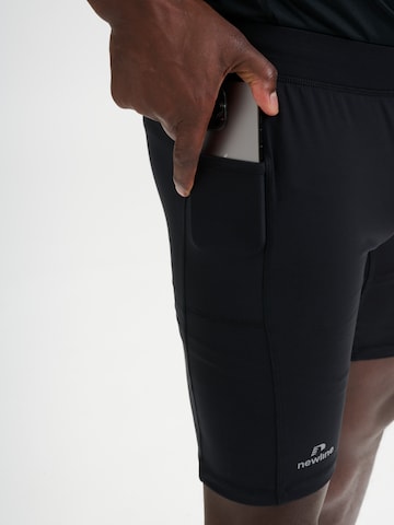 Newline Skinny Workout Pants 'LEAN POCKET' in Black