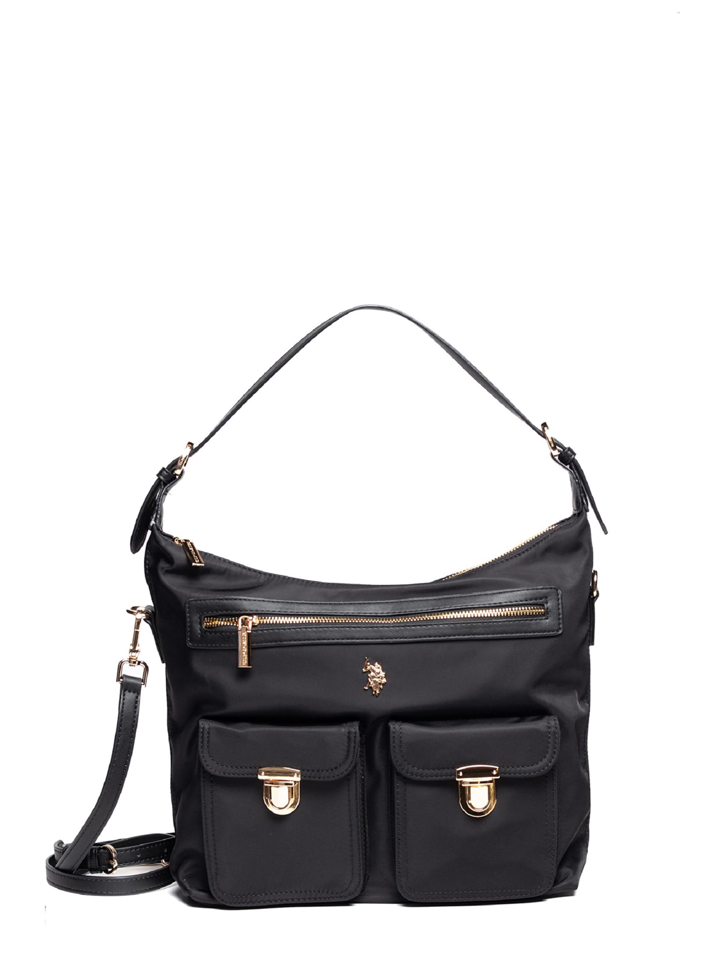 Sacs à main U.S. POLO ASSN. en noir : devant