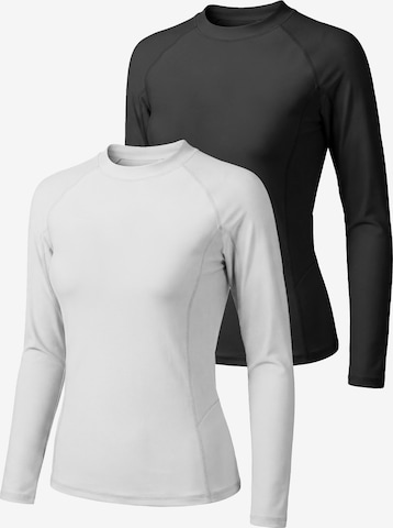 MEETWEE T-shirt Sports swimsuit '2 Pack UV protection T-Shirt' in Mixed colours: front