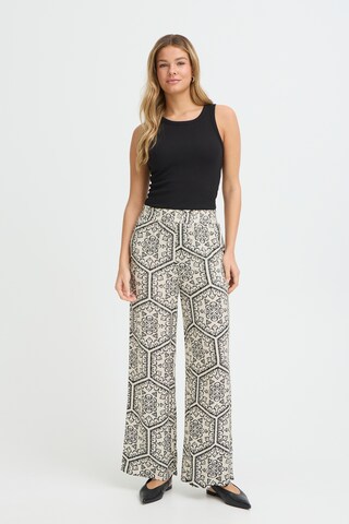 Regular Pantalon 'OLINE' Fransa en beige