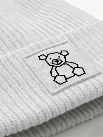 Neverless Mütze 'Teddy Polygon'‌ in Grau