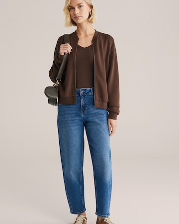 WE Fashion Tričko - Hnedá