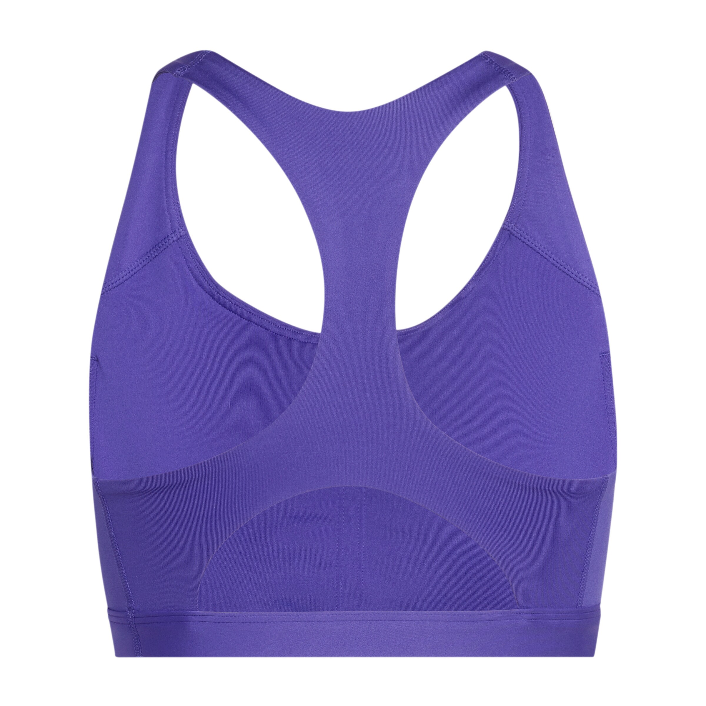 ADIDAS PERFORMANCE Korzetová Sportovní podprsenka 'OPTIME ESSENTIALS' – fialová