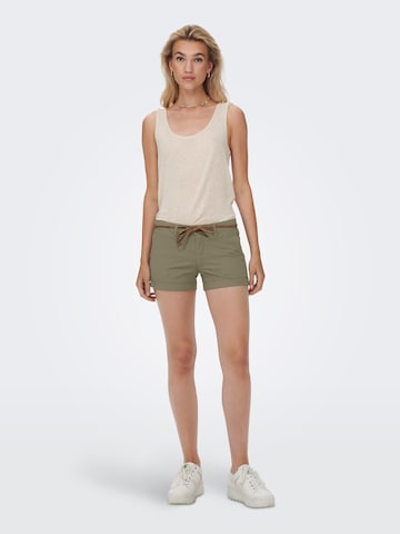 ONLY - regular Pantalón chino 'Evelyn' en verde