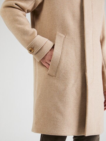 Abercrombie & Fitch Between-Seasons Coat in Beige