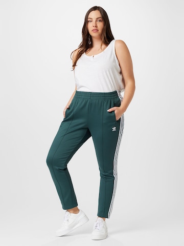 ADIDAS ORIGINALS Slim fit Pants 'Primeblue Sst ' in Green