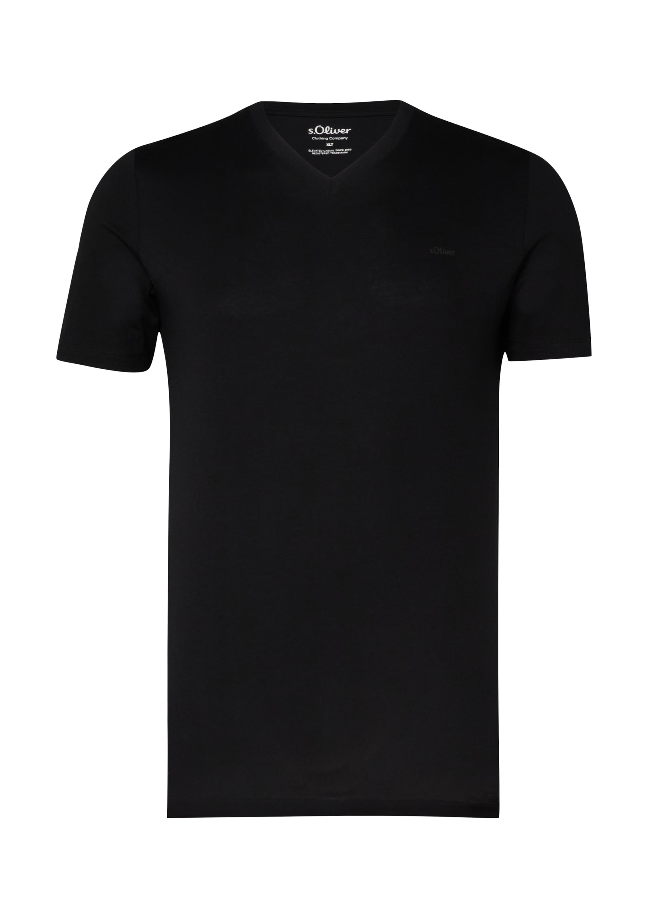 T-Shirt s.Oliver en noir : devant