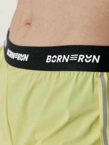 Born Skinny Sportbroek ' Voltrun ' in Geel
