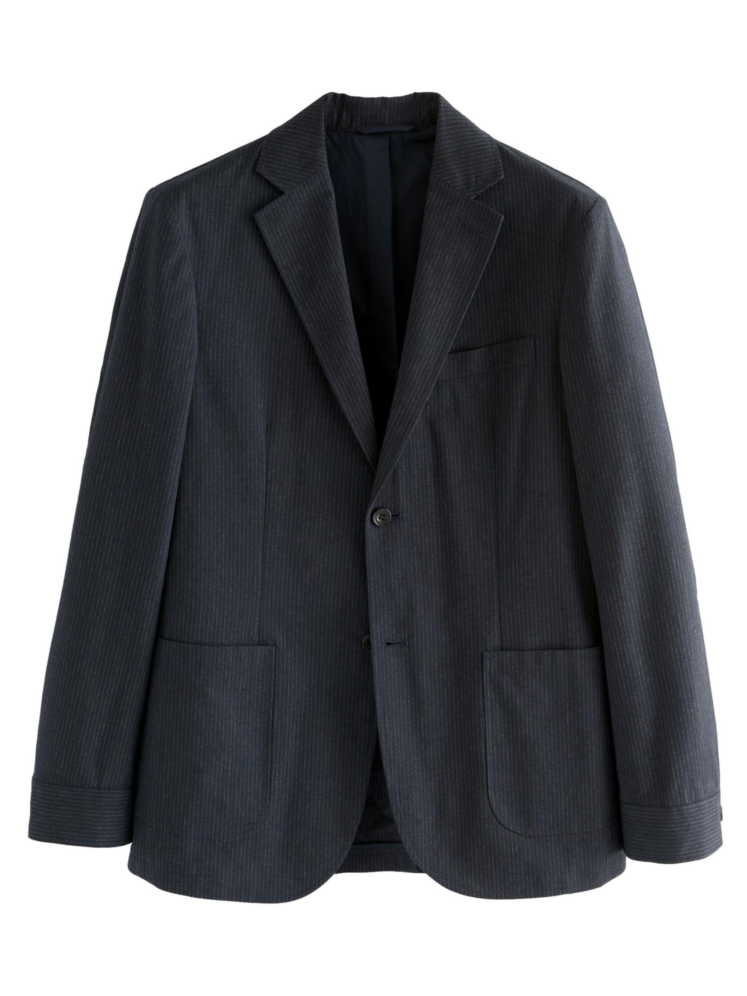 Next Slim Fit Sakko in Blau: Vorderseite