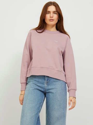 JJXXSweater majica 'Caitlyn' - roza boja: prednji dio