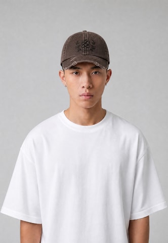Cappello da baseball 'MERCY' di Vertere Berlin in marrone: frontale