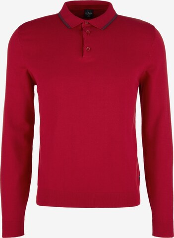 s.Oliver Pullover in Rot: predná strana