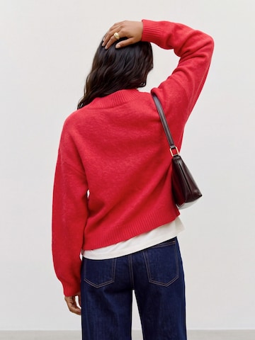 VERO MODA Pulóver 'VMLOON' - piros