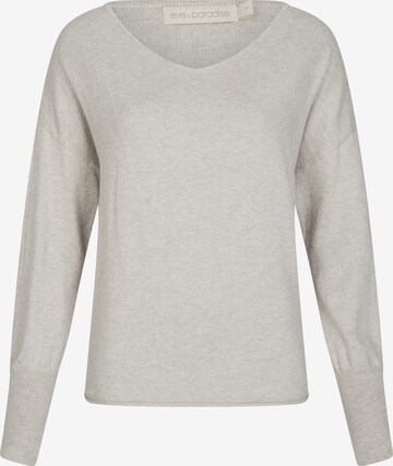eve in paradise Sweater 'Gesa' in Grey: front