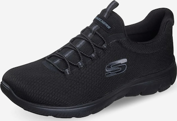 SKECHERS Slip-on in Zwart: voorkant