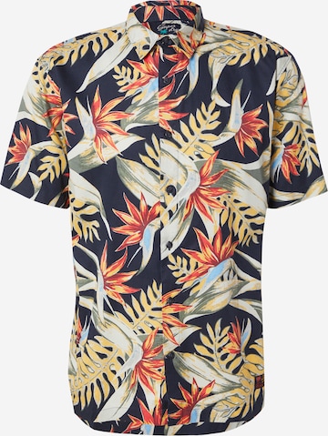 Superdry Comfort Fit Πουκάμισο σε μπλε: μπροστά