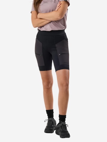 Pantalon outdoor 'Trondheim' SWEDEMOUNT en noir : devant