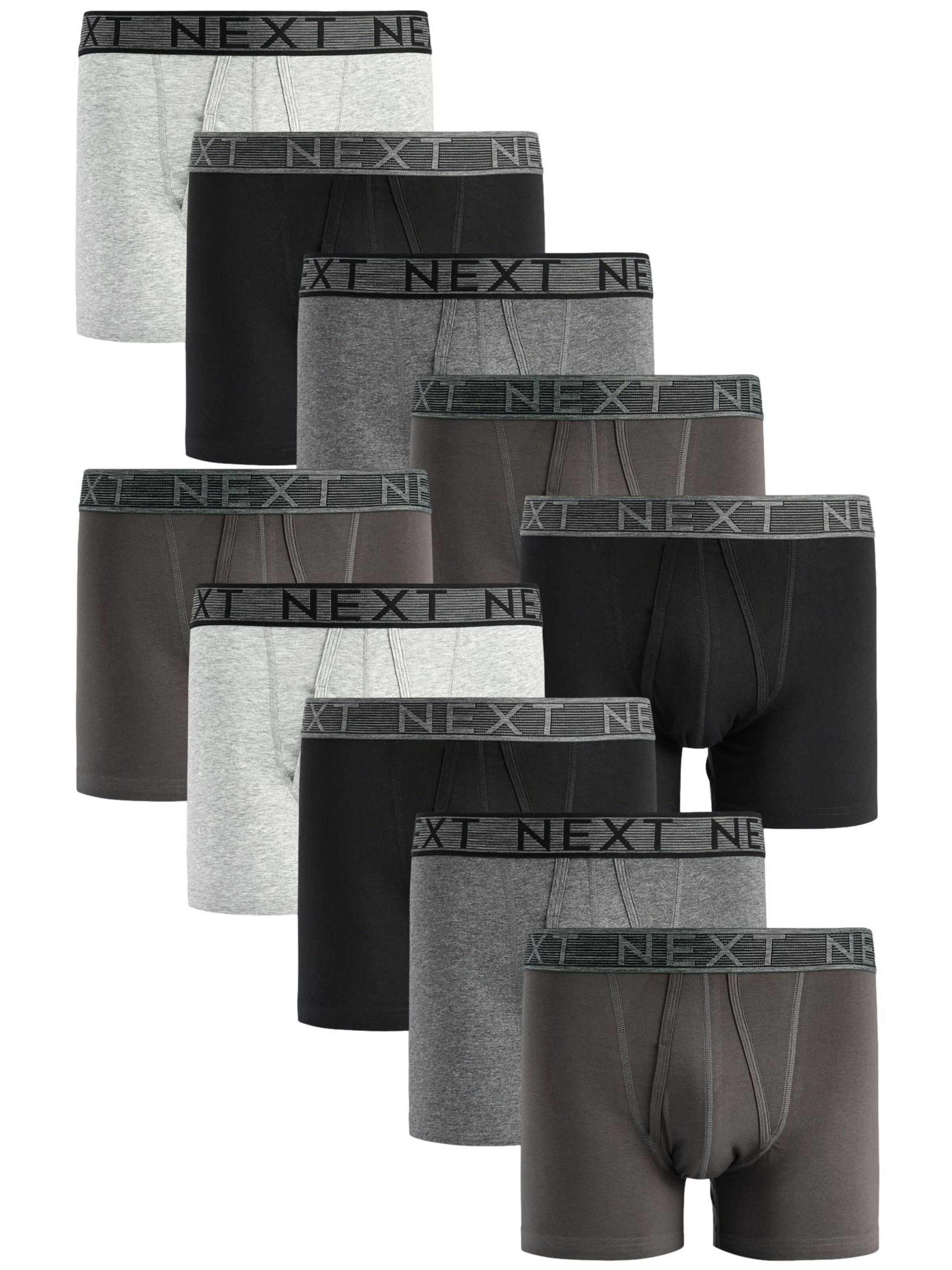 Next Boxer shorts in Grey: front