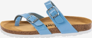 Tongs 'Cres' Palado en bleu : devant