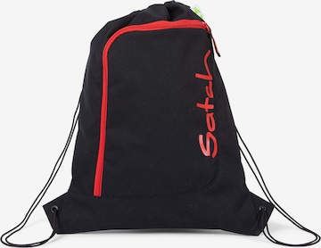 Satch Gym Bag in Black: front