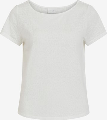 VILA Тениска 'Anita' в бяло: отпред