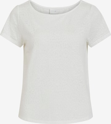 VILA - Camisa 'Anita' em branco: frente