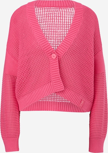 comma casual identity Knit cardigan in Raspberry, Item view