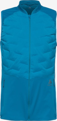ODLO Sports Vest 'Zeroweight Insulator' in Blue: front
