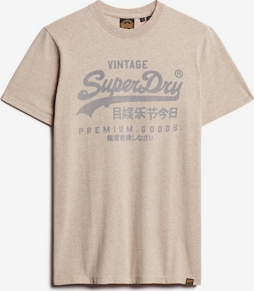 Superdry Shirt in Beige: voorkant