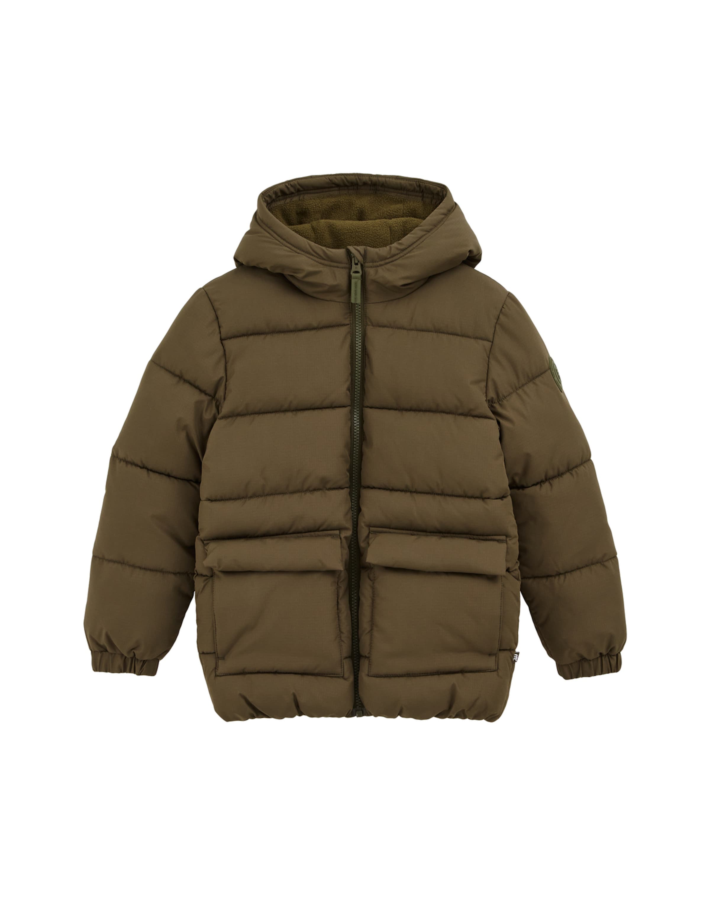 Veste mi-saison WE Fashion en vert : devant