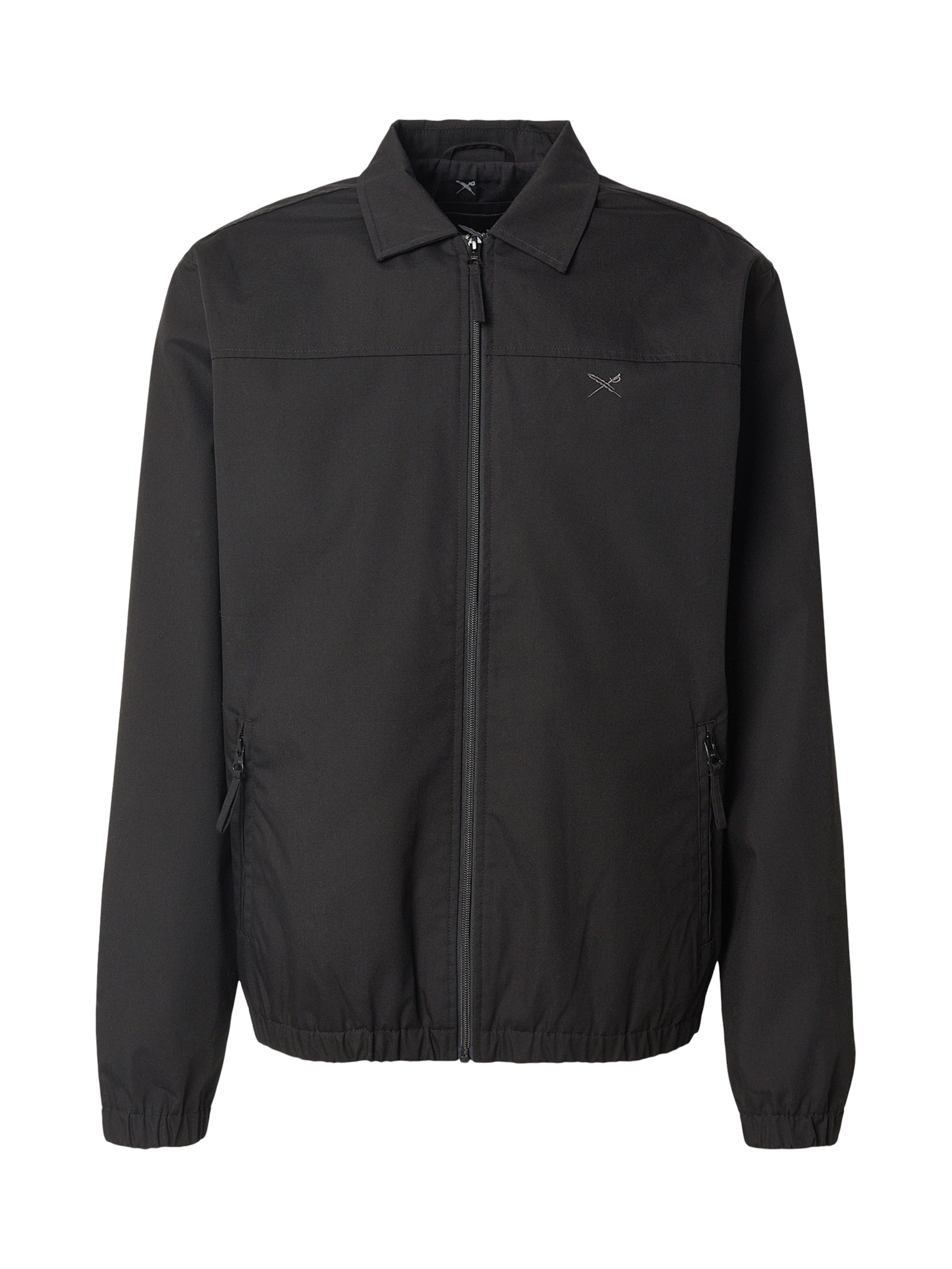 Iriedaily Демисезонная куртка 'Segelprofi' в Черный: спереди